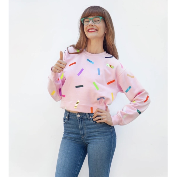 OKAYOK Confetti Paige Sweatshirt - Picture 1 of 5
